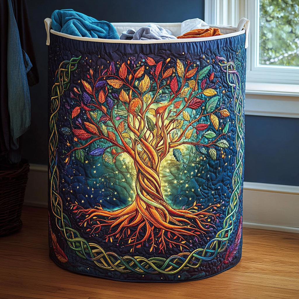 Tree of Life | Handmade Laundry Basket