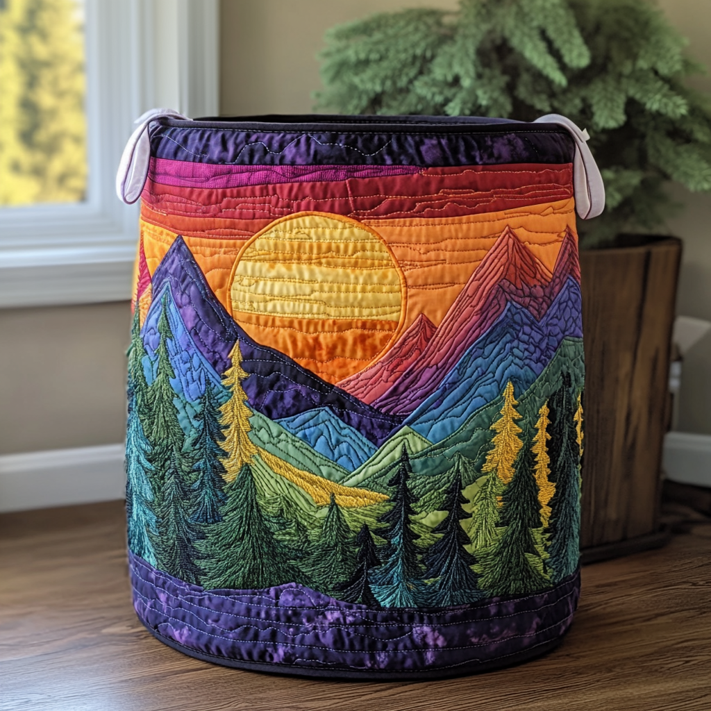 Radiant Sun | Handmade Laundry Basket